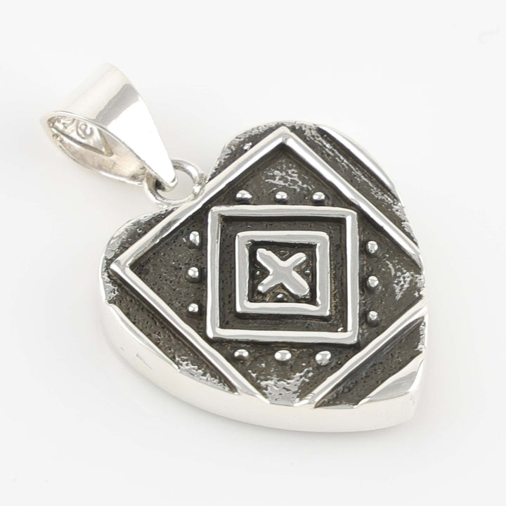 Reversible Heart Pendant