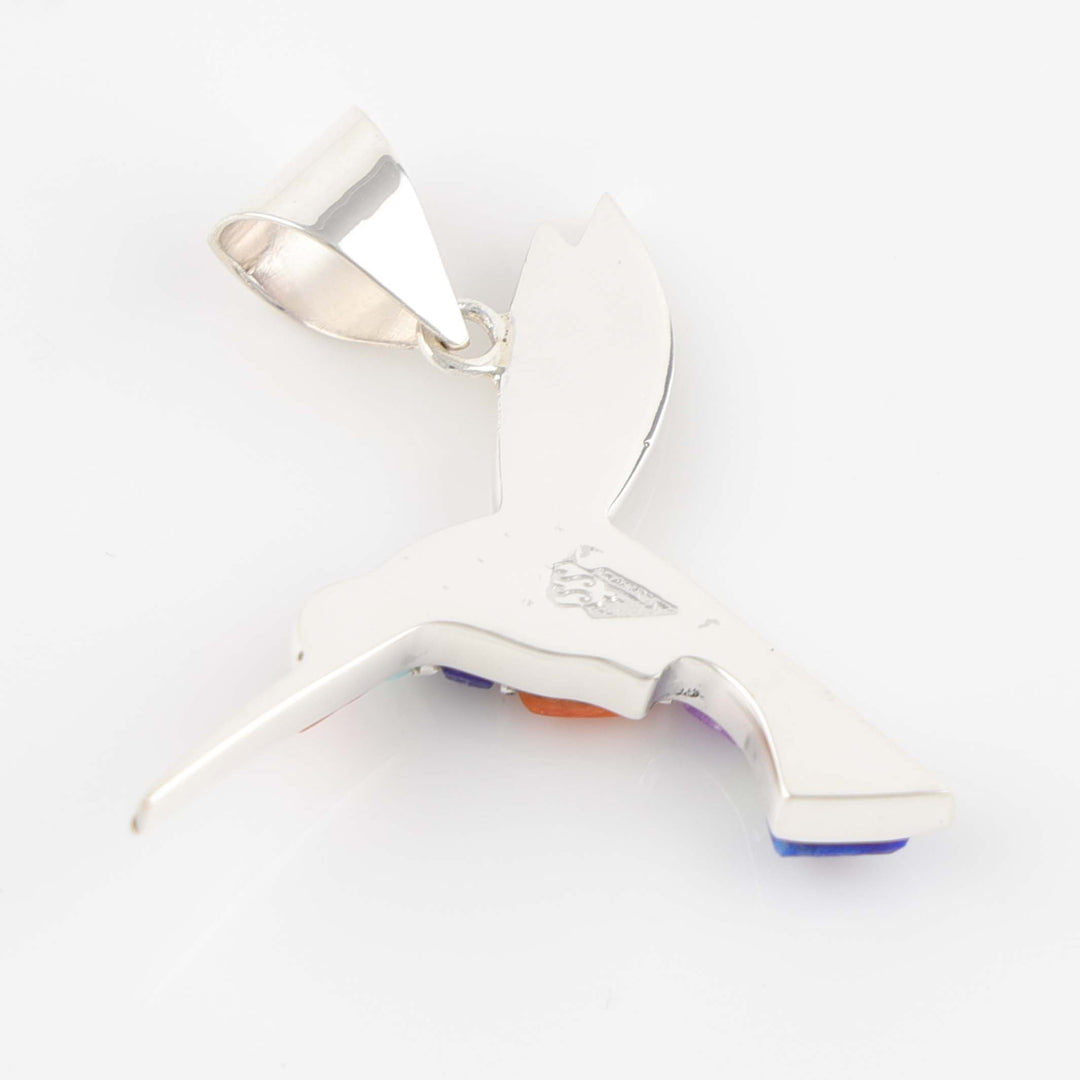 Inlay Hummingbird Pendant