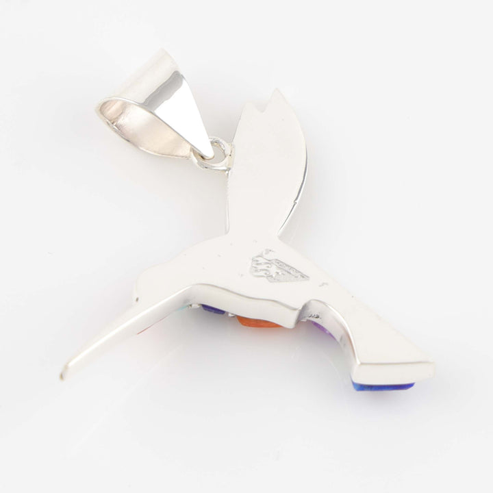 Inlay Hummingbird Pendant