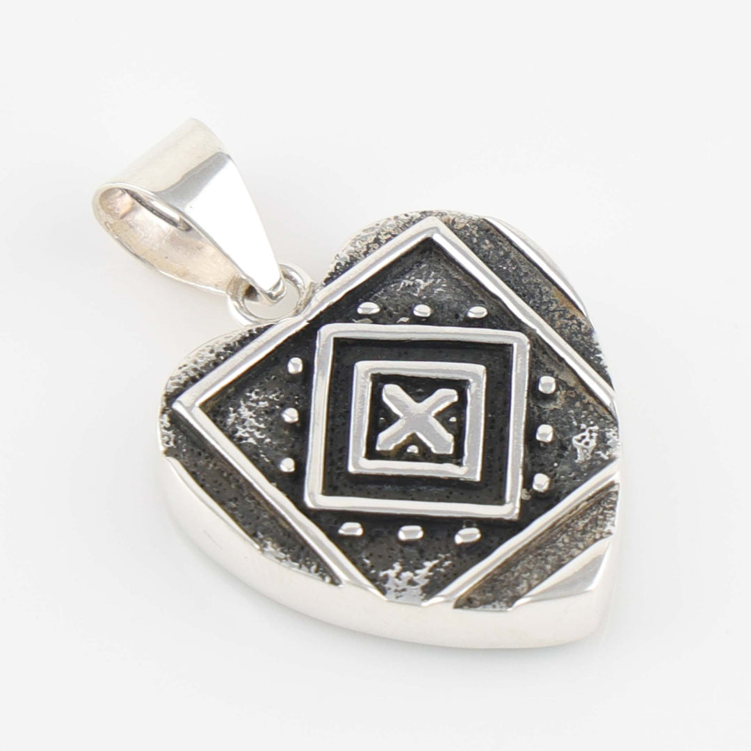 Reversible Heart Pendant