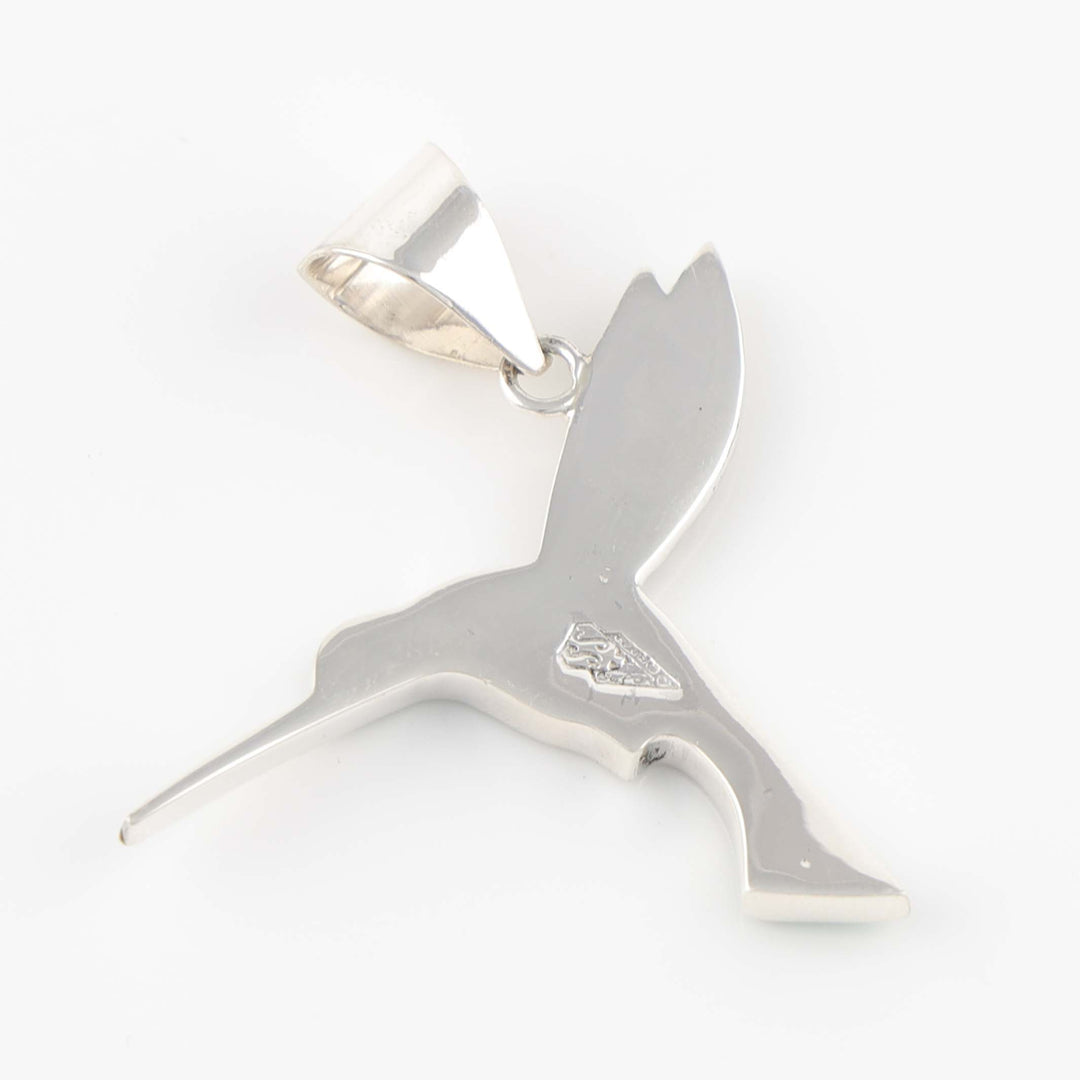 Inlay Hummingbird Pendant