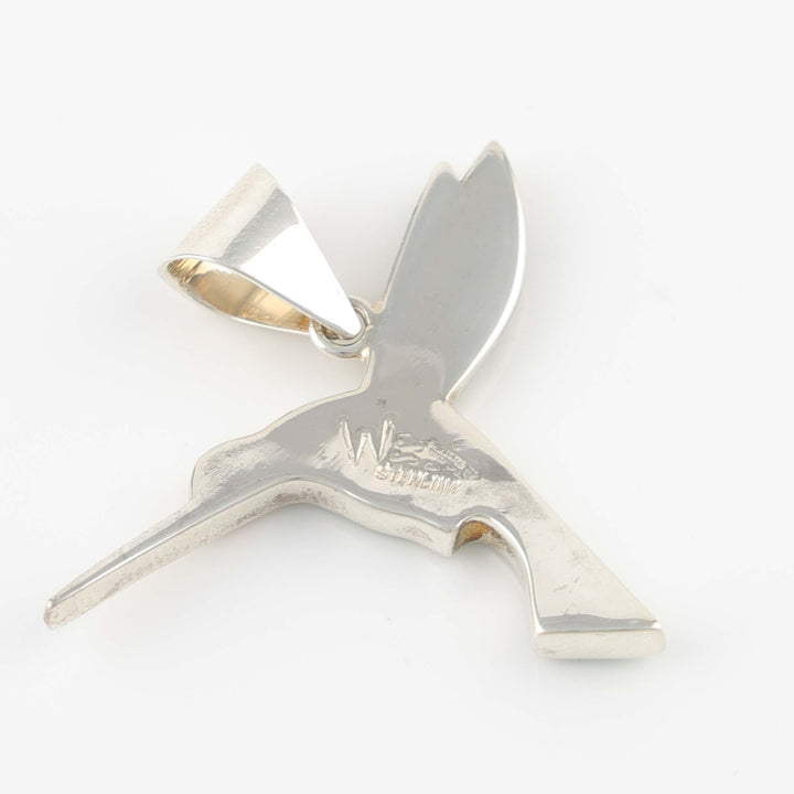 Inlay Hummingbird Pendant