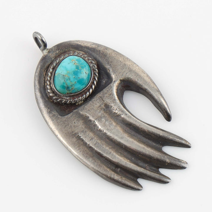 1960s Badger Paw Pendant