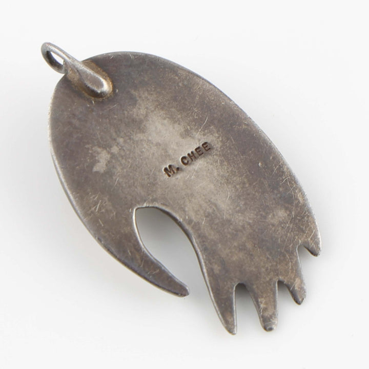 1960s Badger Paw Pendant