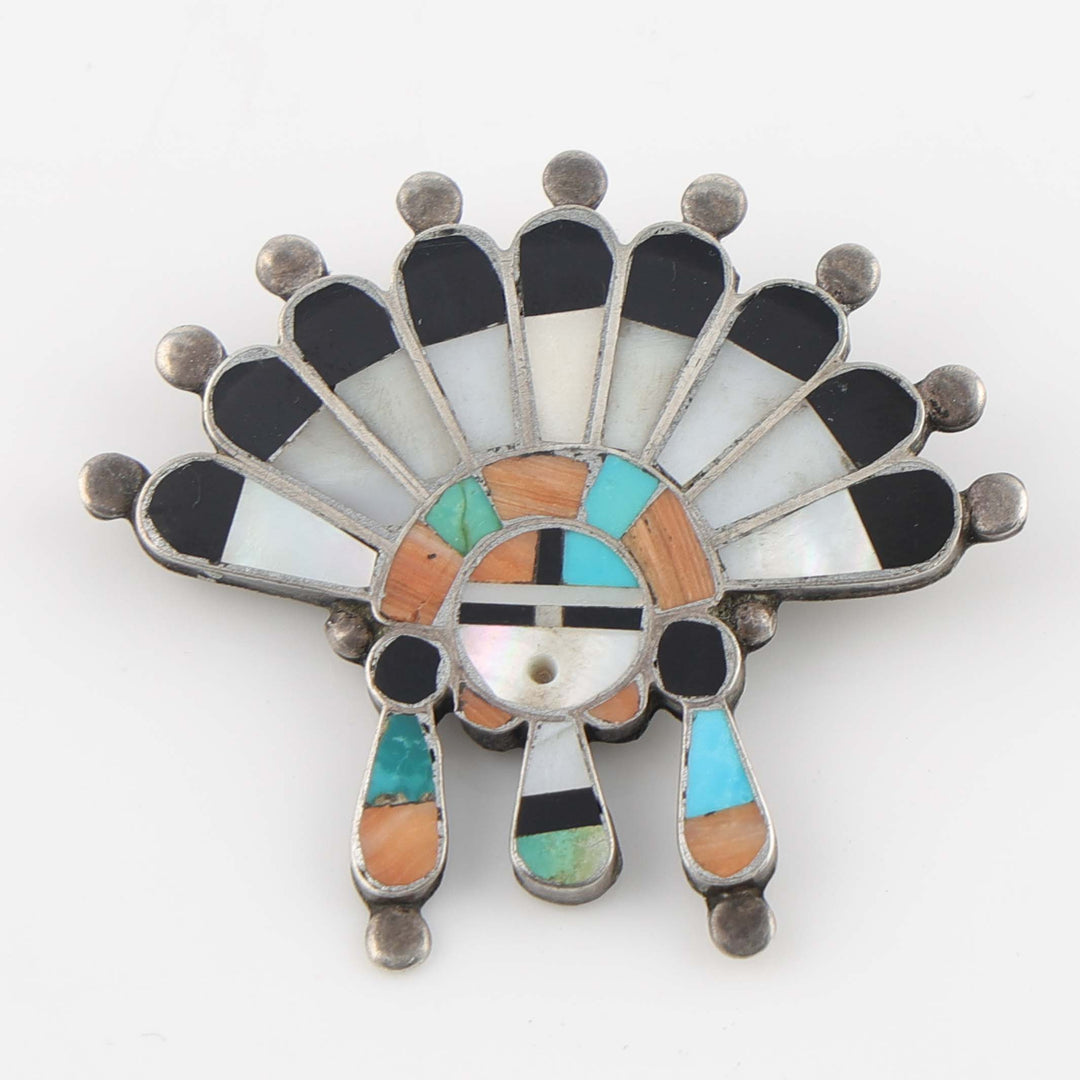 1950s Sunface Pin
