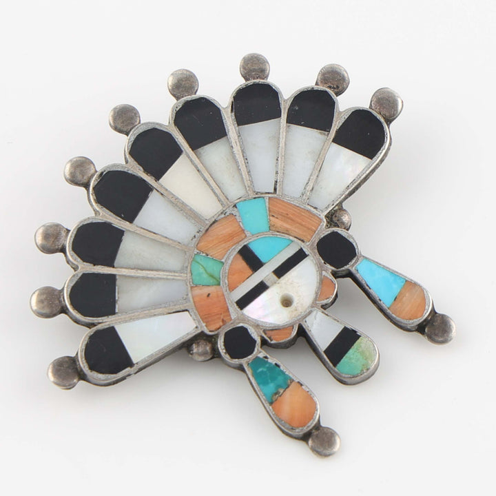 1950s Sunface Pin