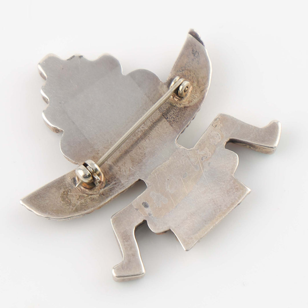 1940s Zuni Knifewing Pin