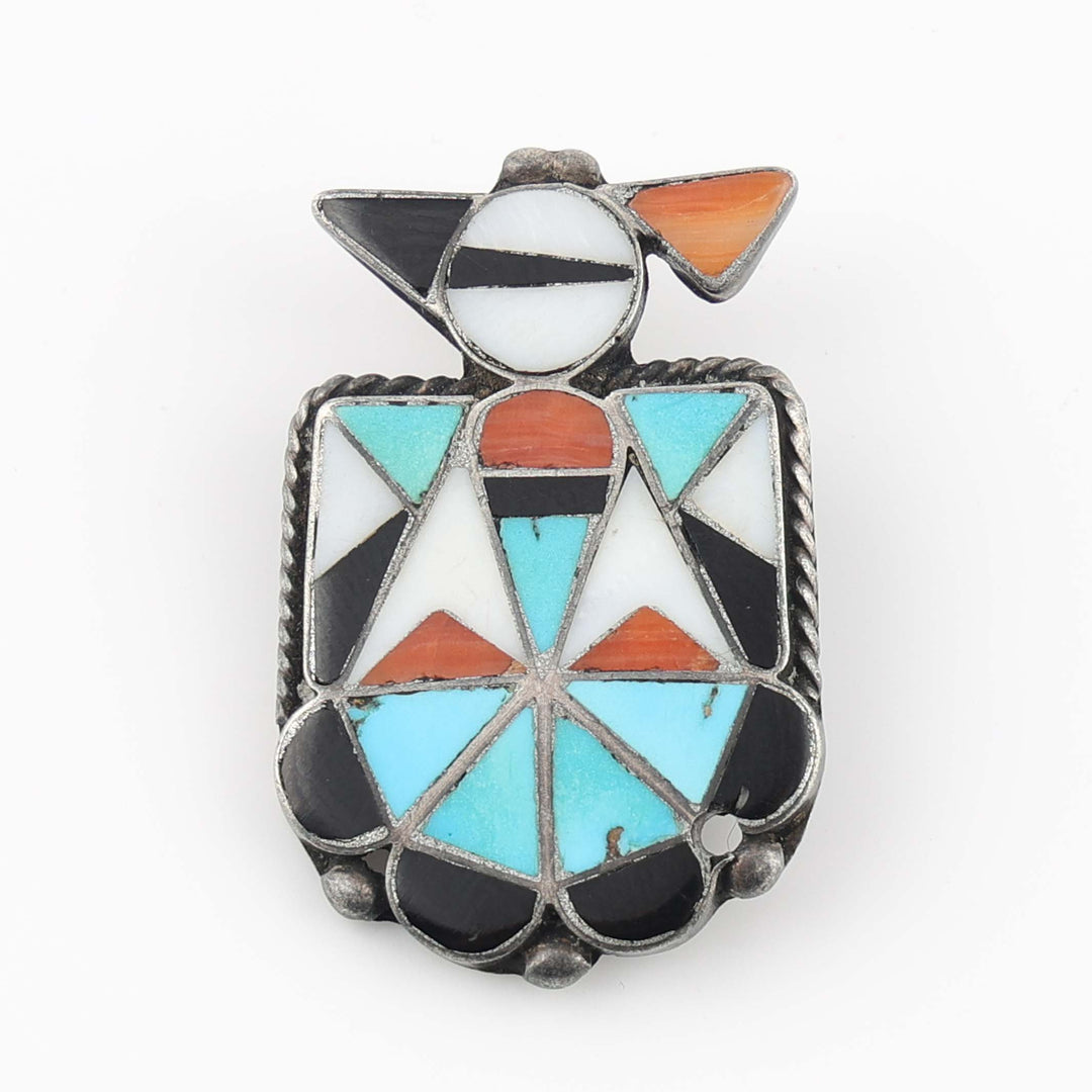 1950s Zuni Thunderbird Pin