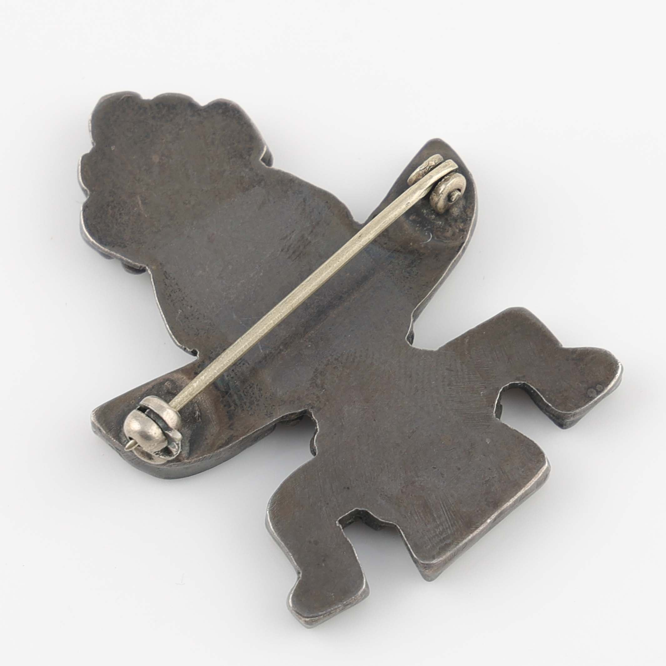 1940s Zuni Knifewing Pin – Garland's