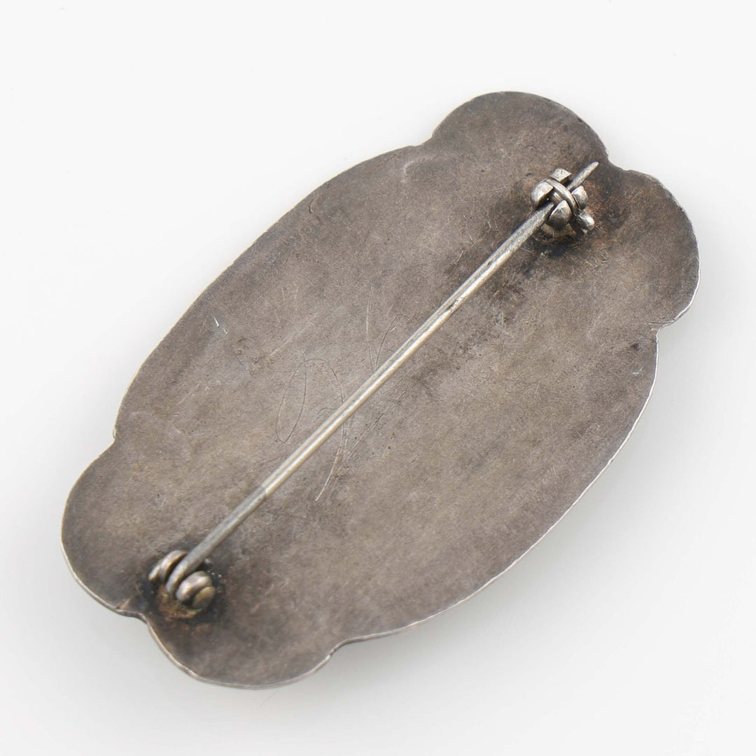 1920s Turquoise Pin
