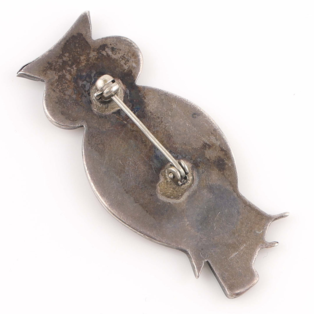 1960s Zuni Owl Pin