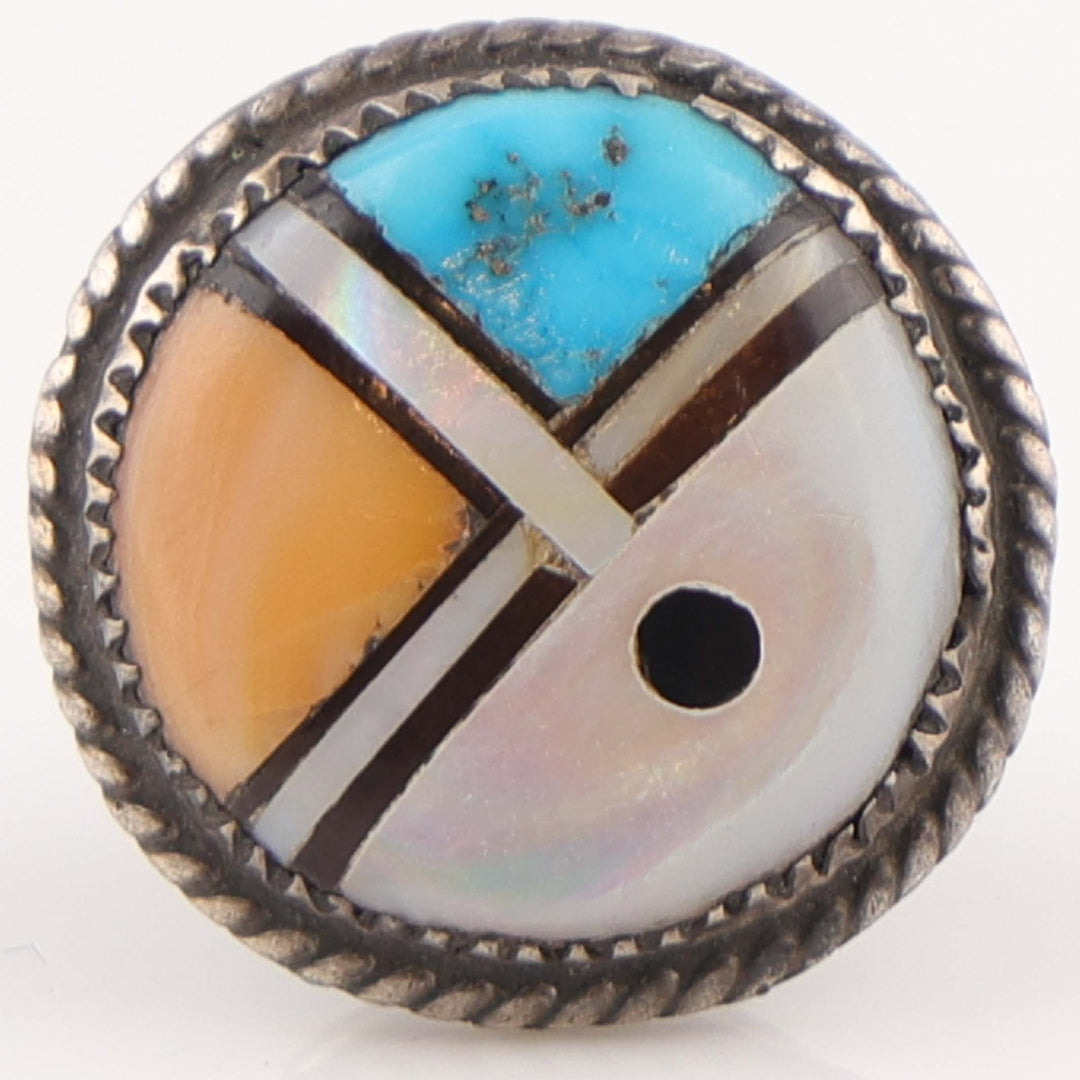 1960s Zuni Sunface Pin