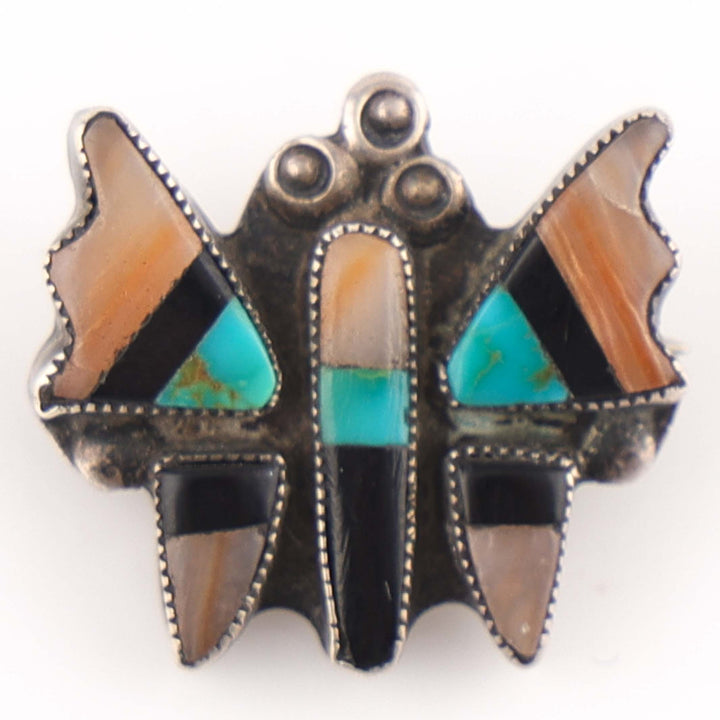 1960s Zuni Butterfly Pin