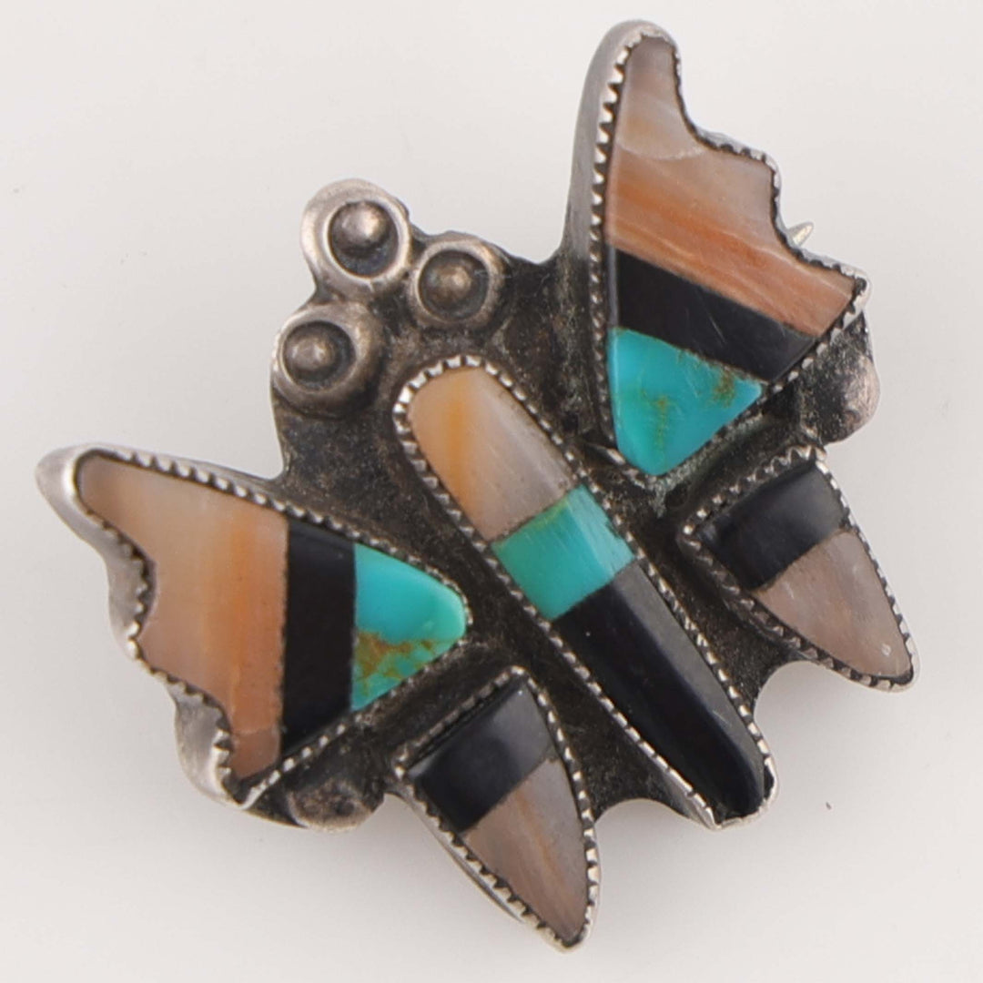 1960s Zuni Butterfly Pin