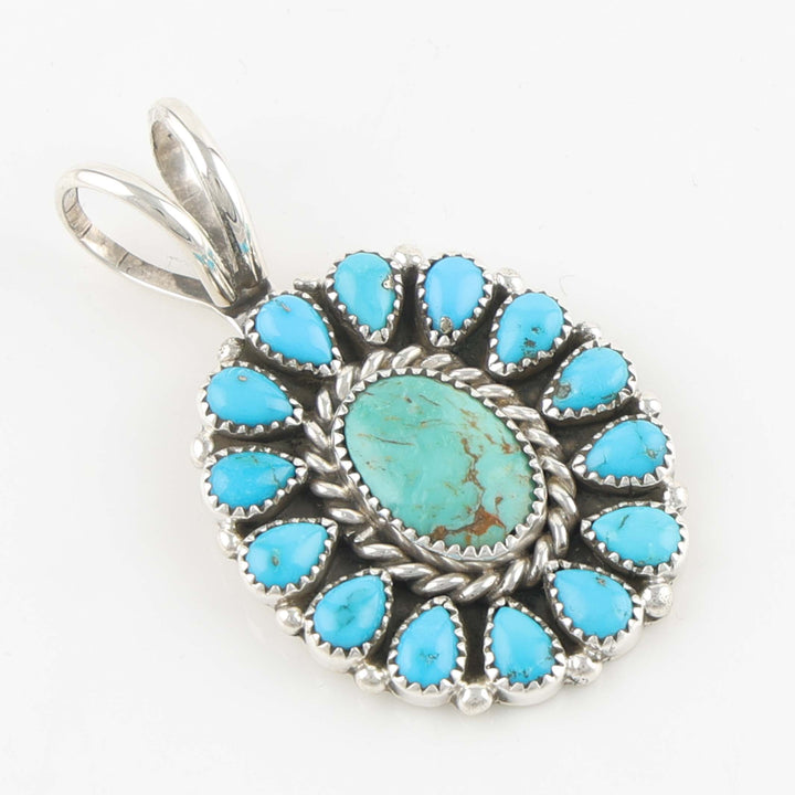 Turquoise Cluster Pendant