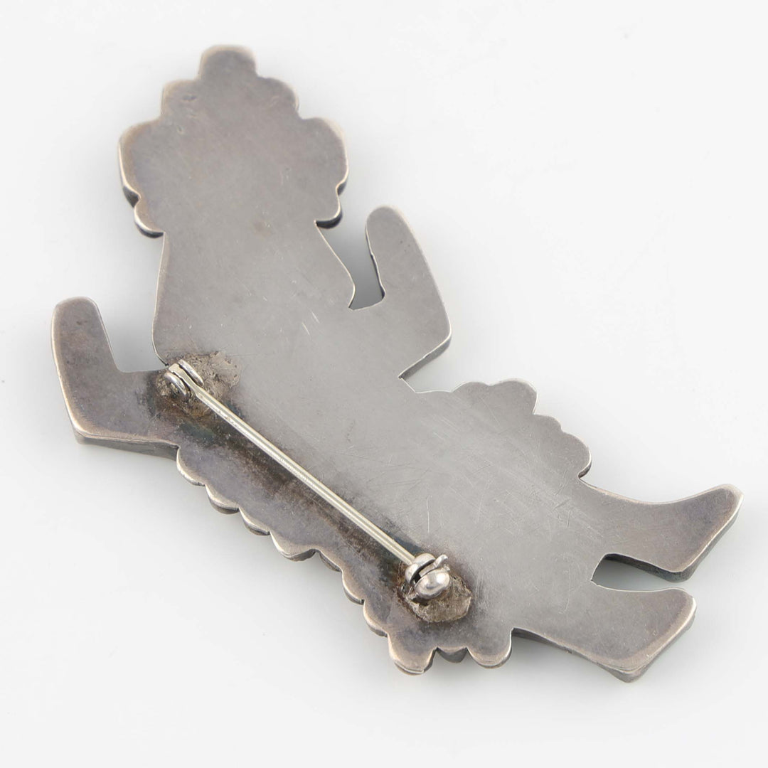 1930s Zuni Rainbow Man Pin