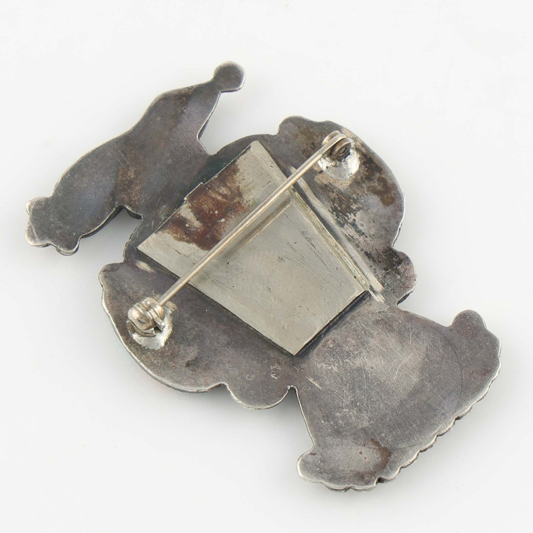 1930s Zuni Thunderbird Pin