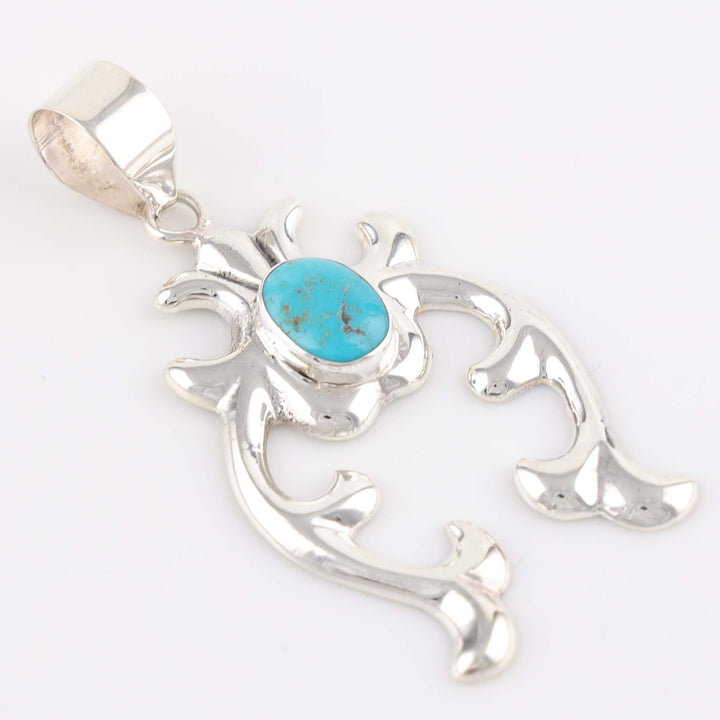 Turquoise Naja Pendant