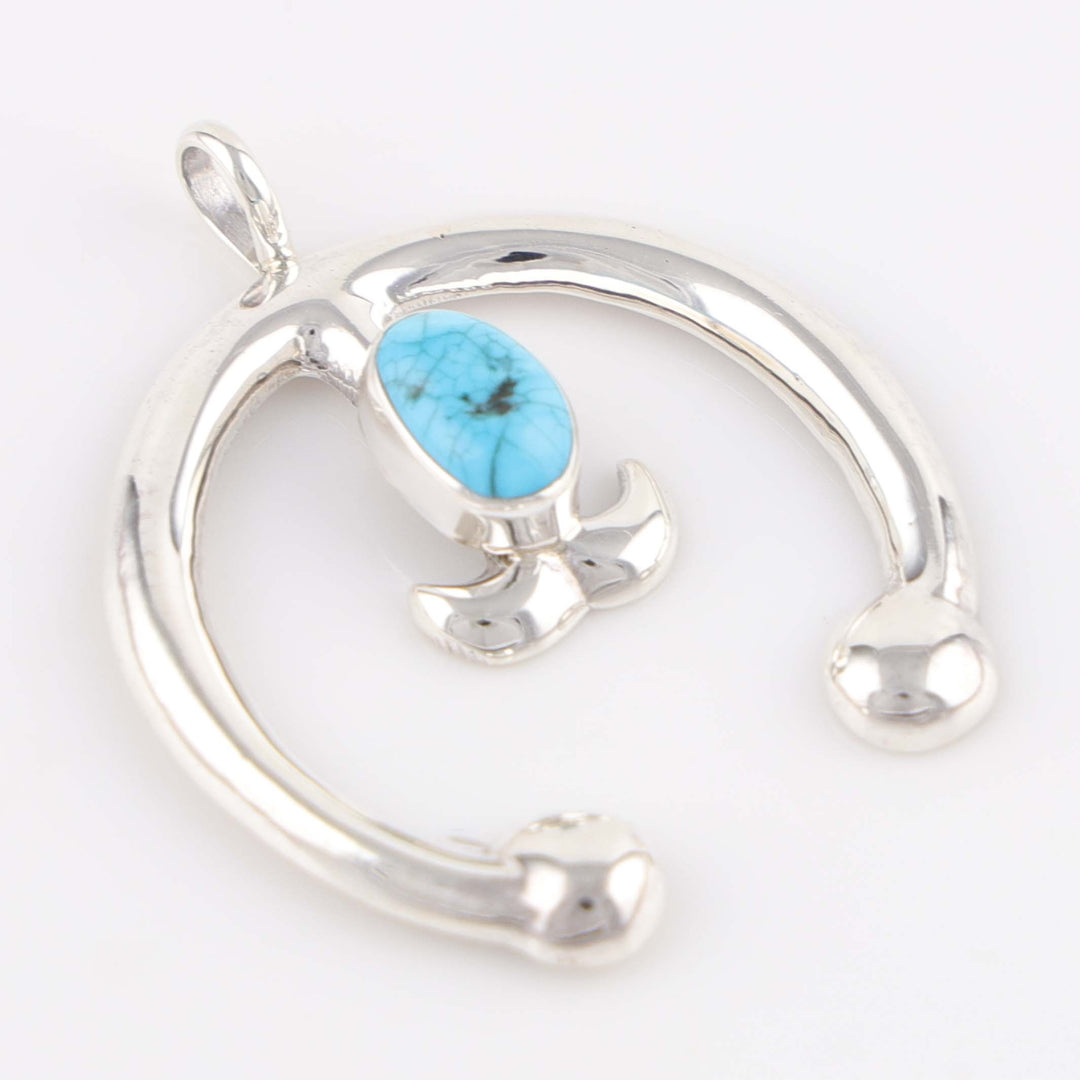 Turquoise Naja Pendant