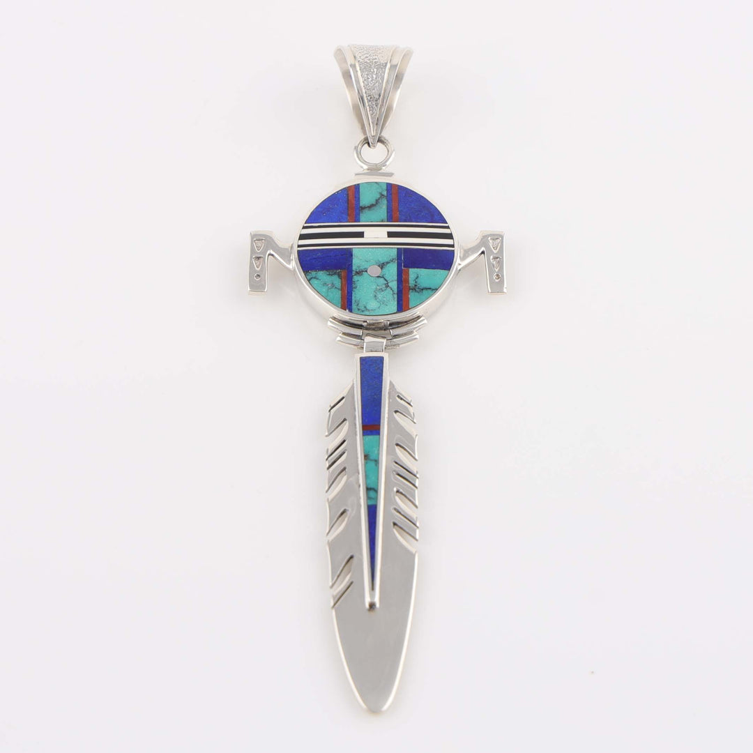 Reversible Horned Moon Pendant