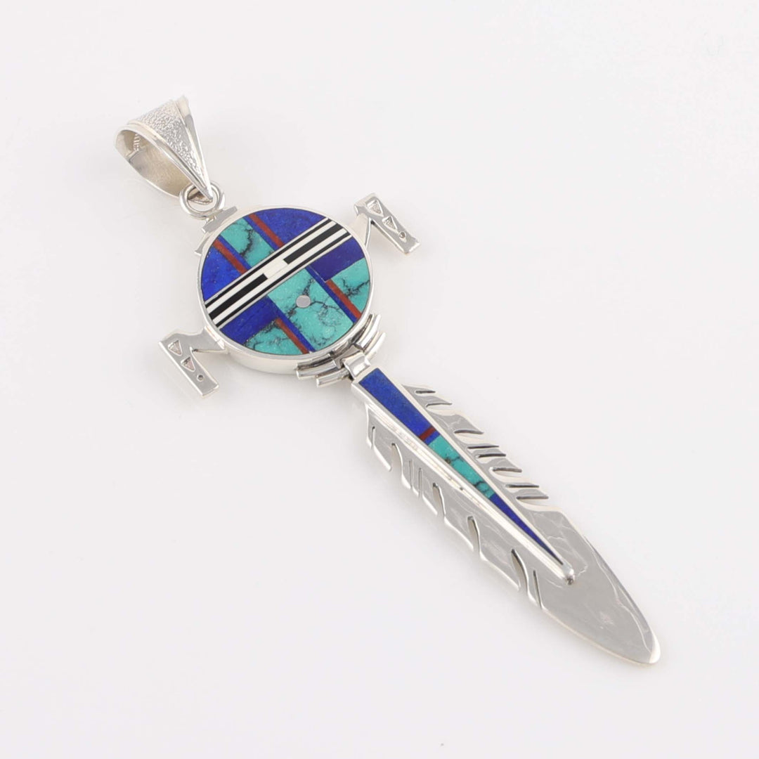 Reversible Horned Moon Pendant