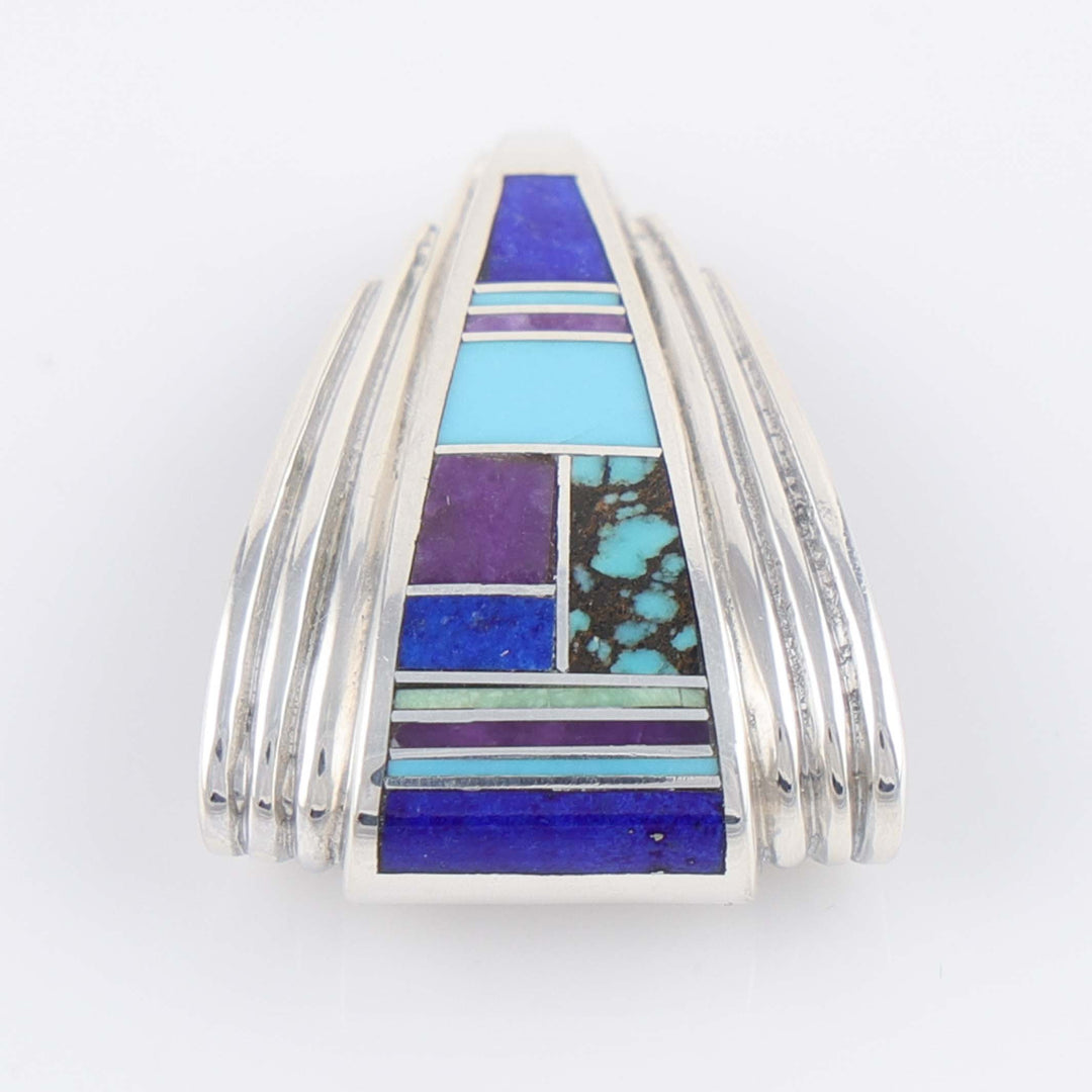 Navajo Inlay Slide Pendant