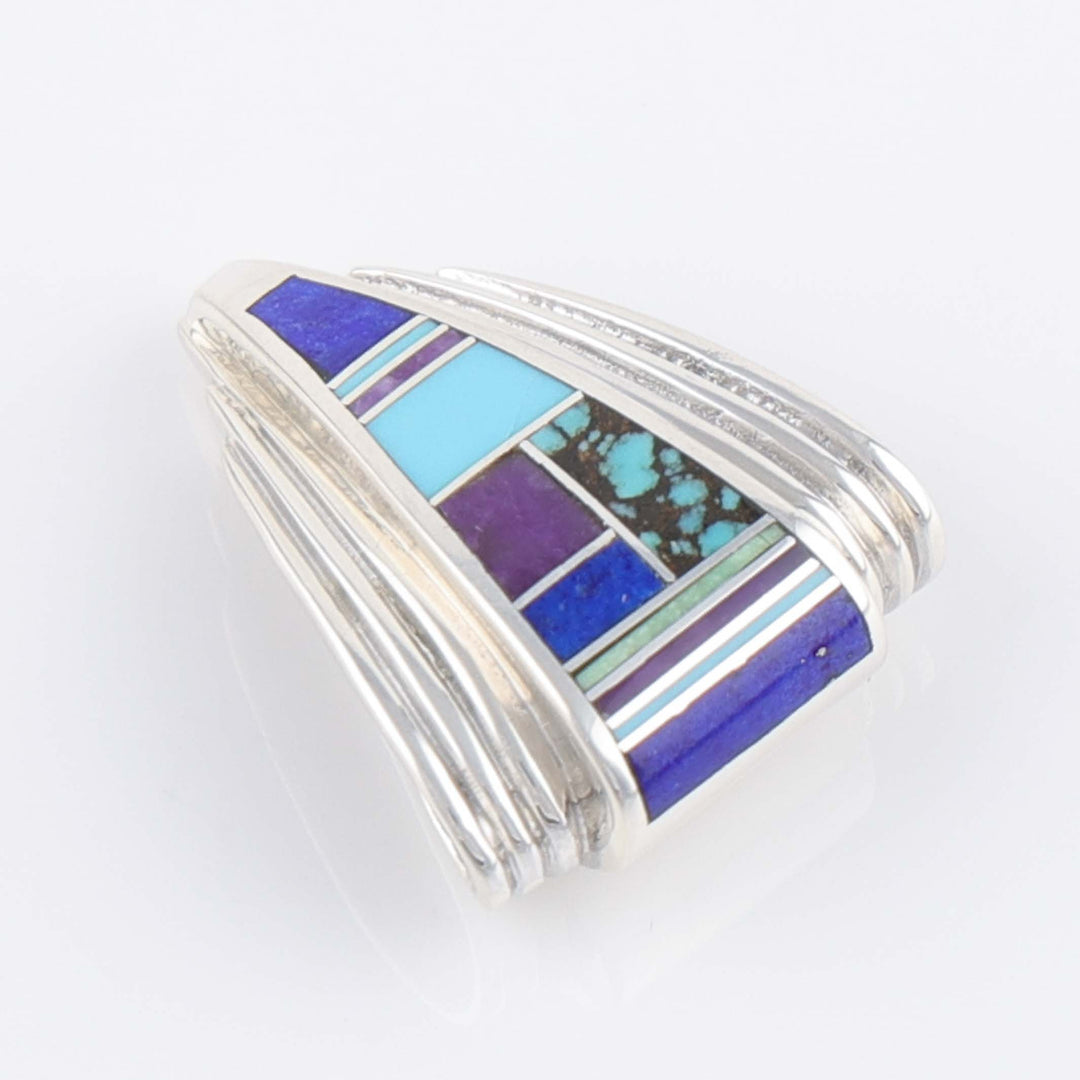 Navajo Inlay Slide Pendant