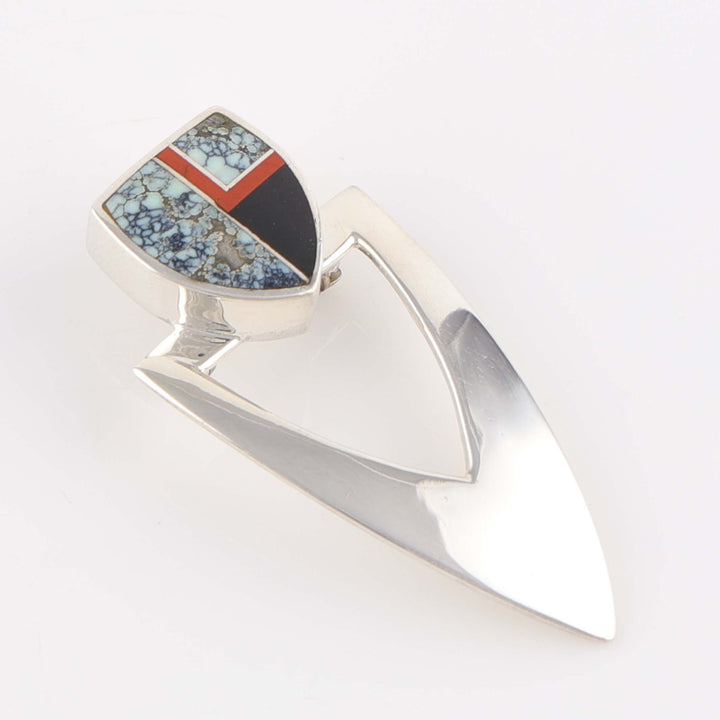 Navajo Inlay Pin and Pendant