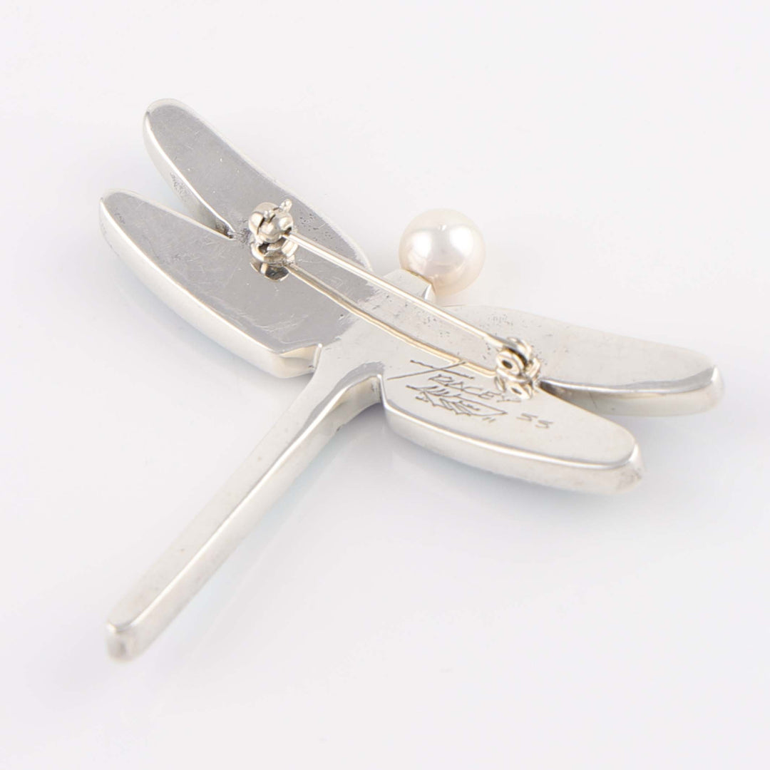 Navajo Inlaid Dragonfly Pin