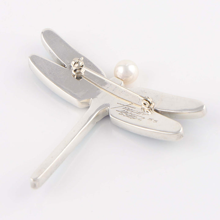 Navajo Inlaid Dragonfly Pin