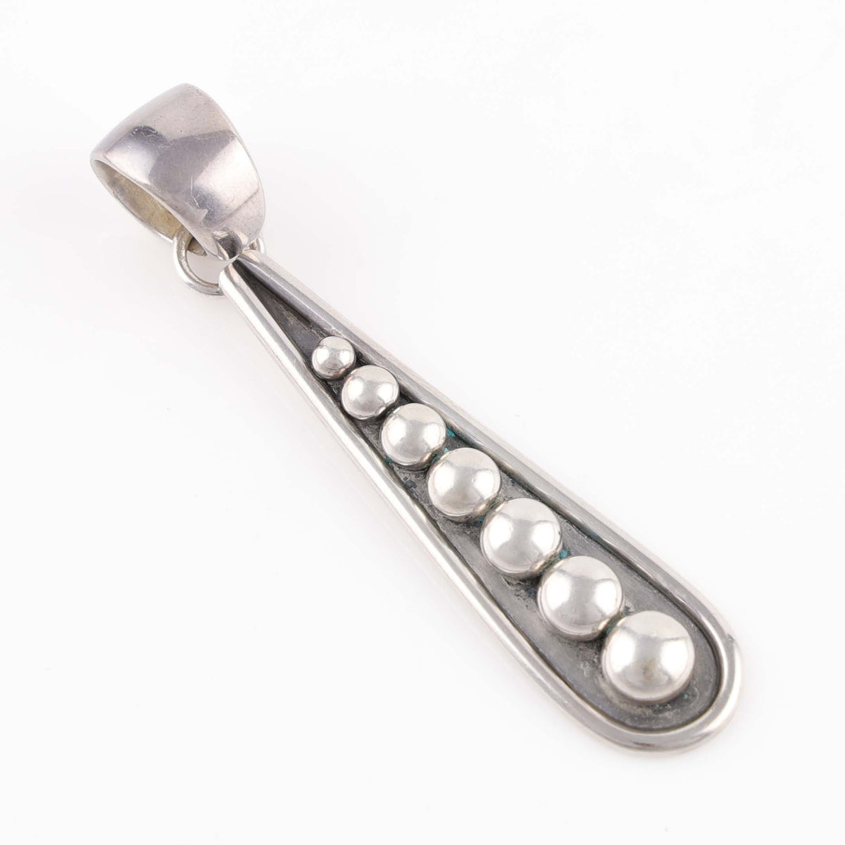 Navajo Teardrop Pendant by Artie Yellowhorse