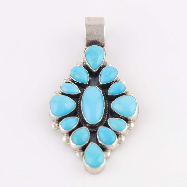 Turquoise Cluster Pendant