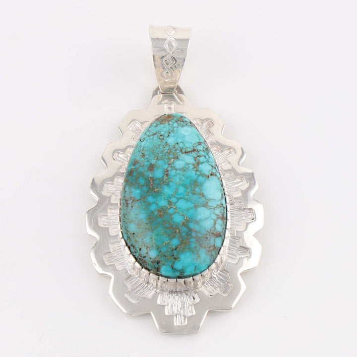 Lone Mountain Turquoise Pendant