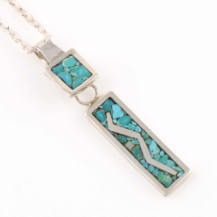Fox Turquoise River Pendant