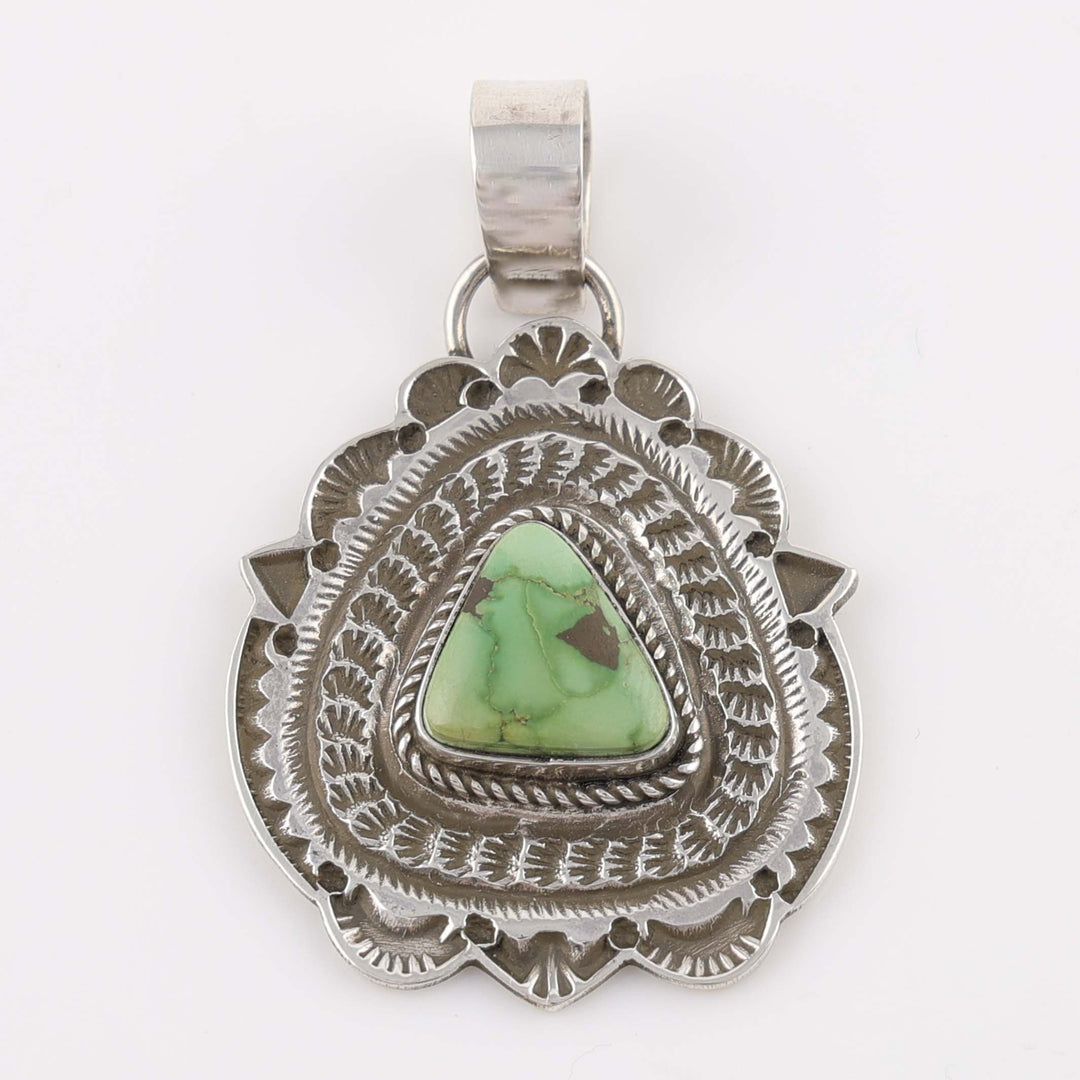 Sonoran Gold Turquoise Pendant