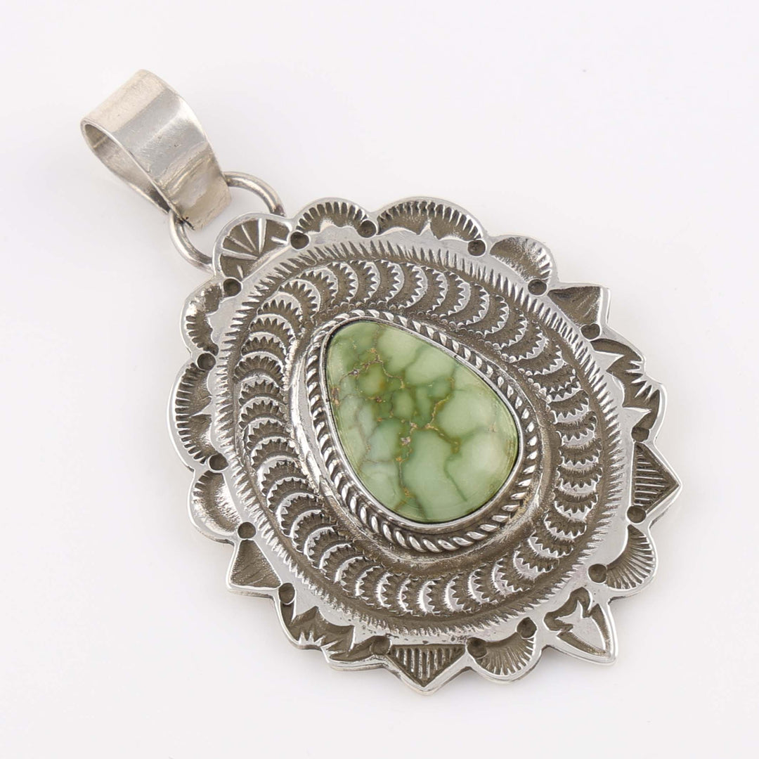 Sonoran Gold Turquoise Pendant
