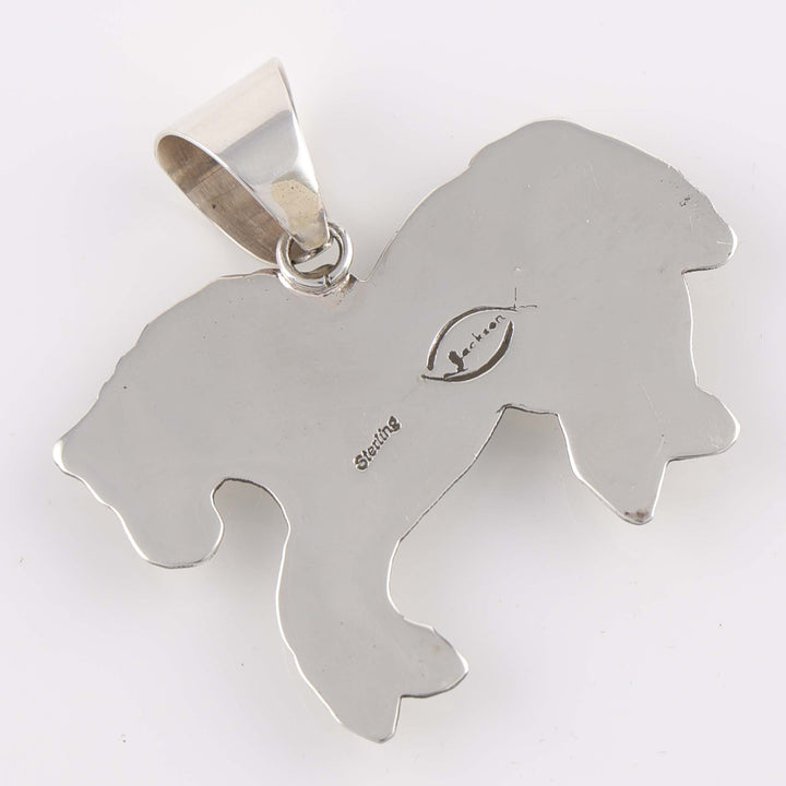 Turquoise Horse Pendant