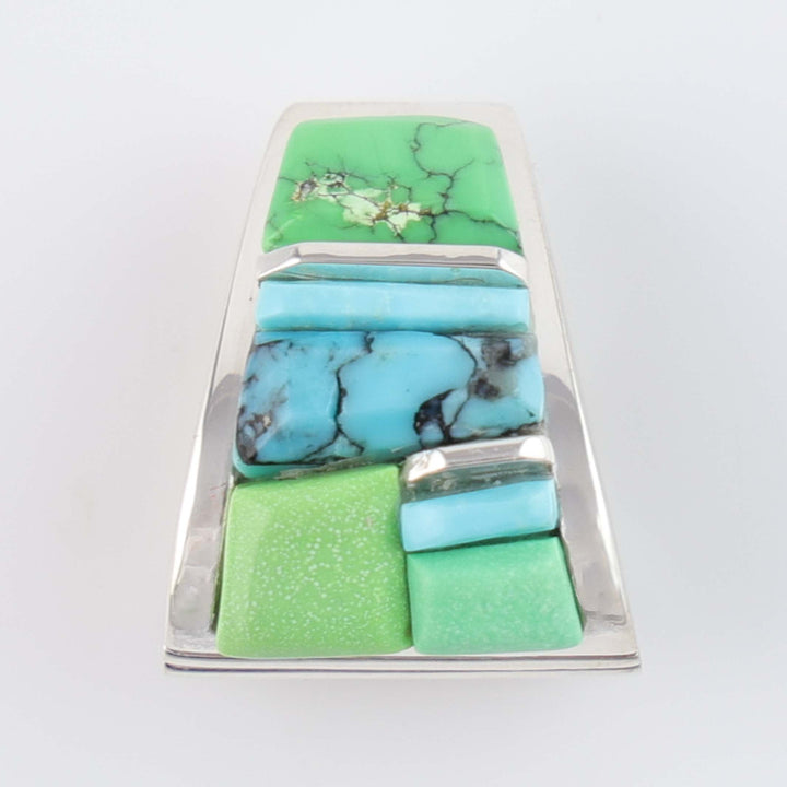 Navajo Inlay Slide Pendant