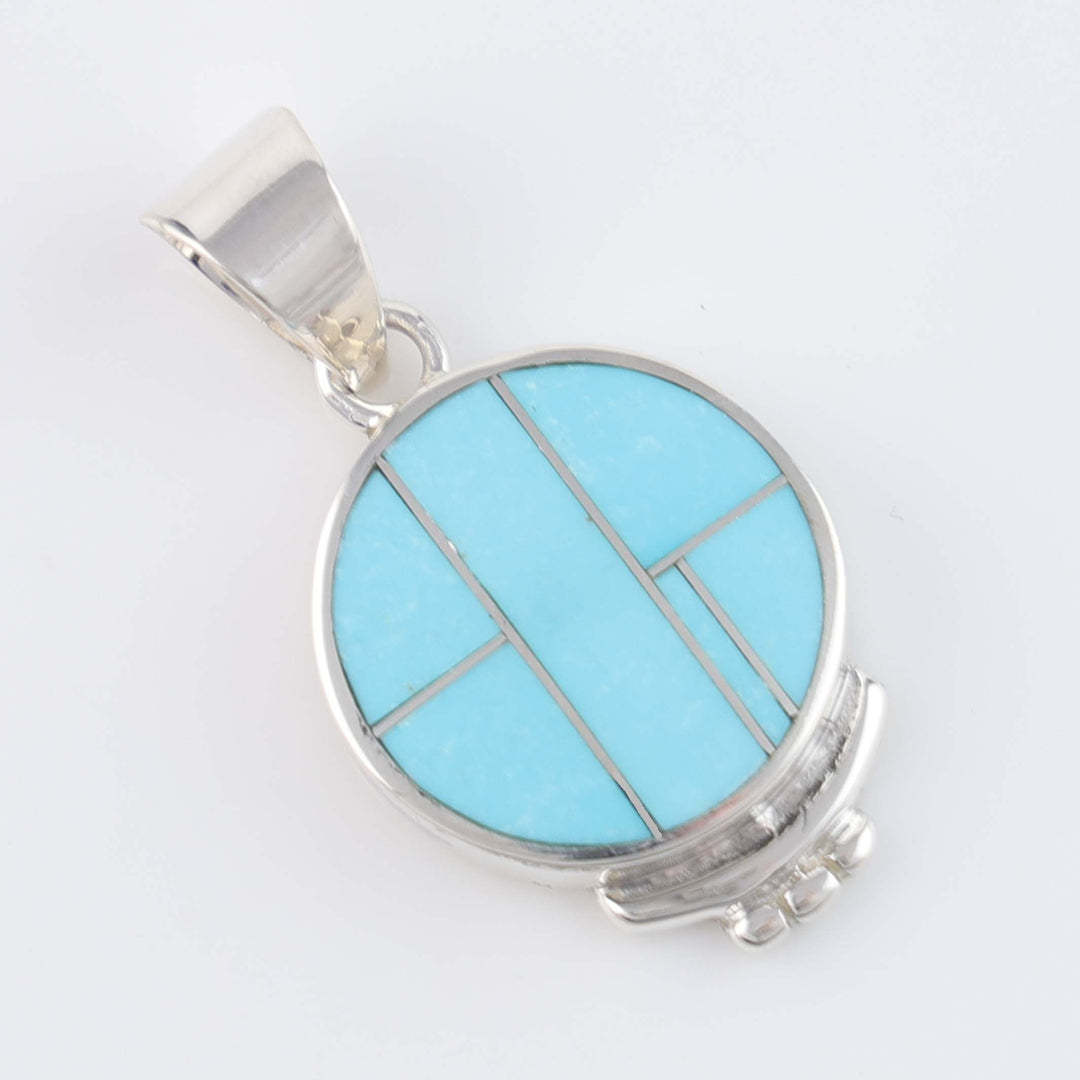 Navajo Kingman Turquoise Pendant