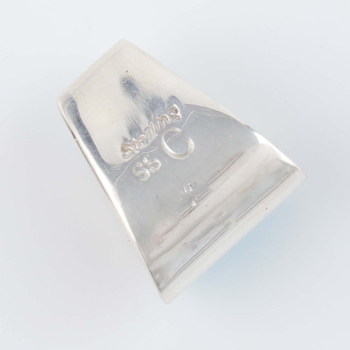 Navajo Kingman Turquoise Slide Pendant
