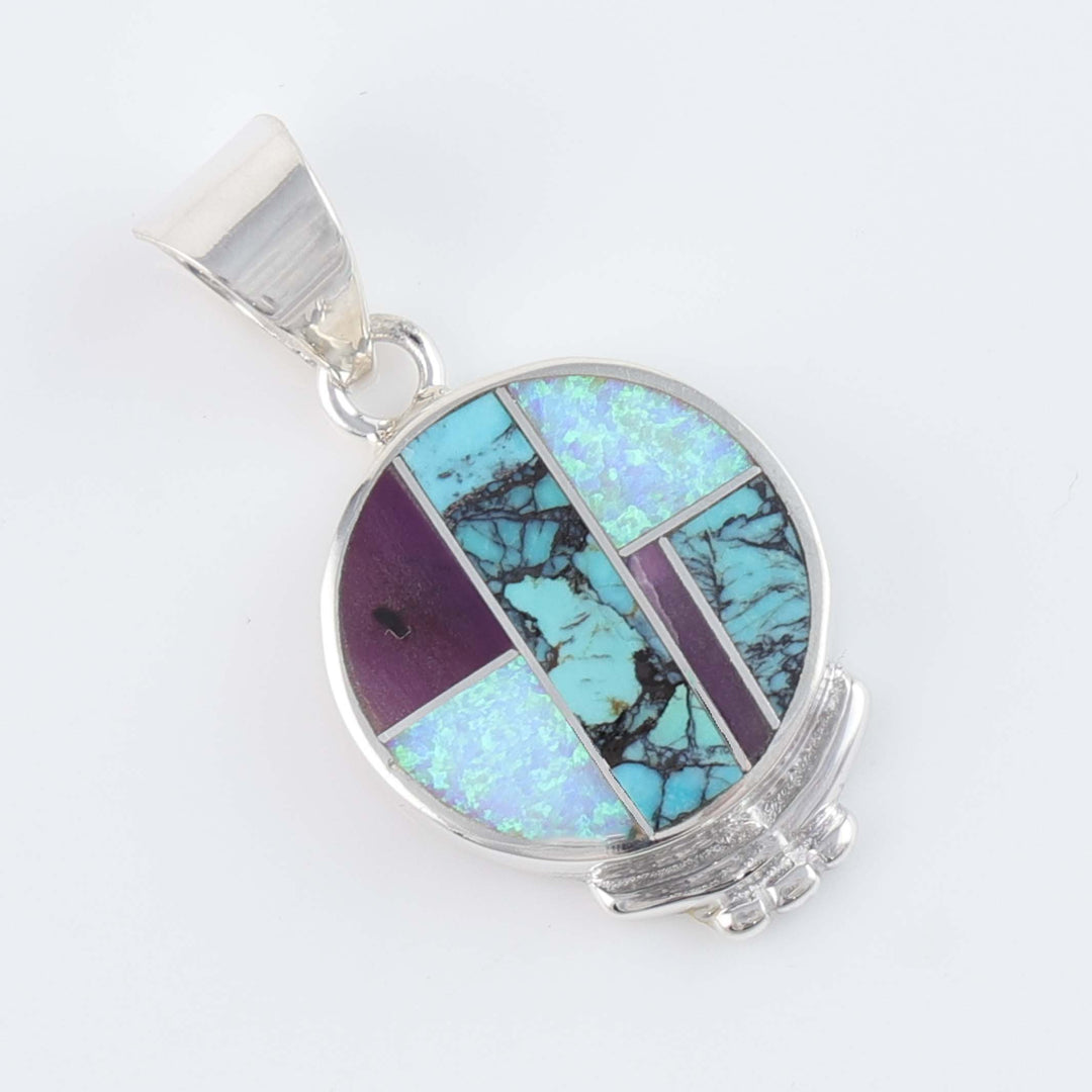 Navajo Inlay Pendant