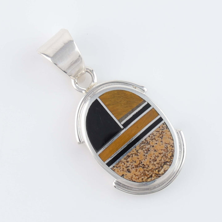 Navajo Inlay Pendant