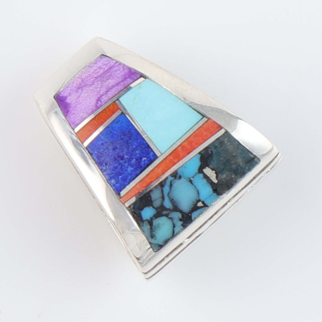 Navajo Inlay Slide Pendant