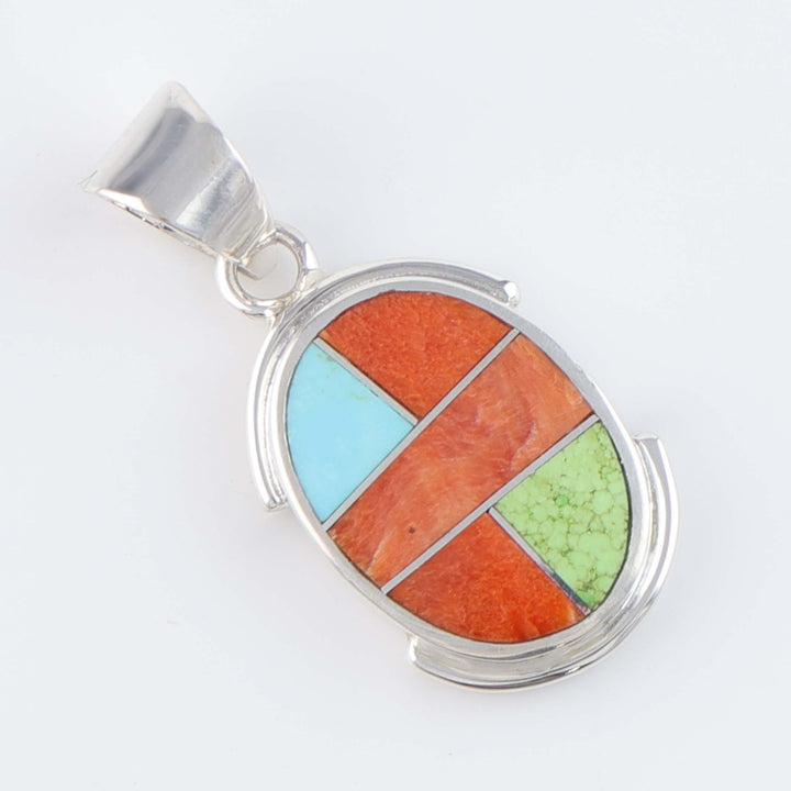 Navajo Inlay Pendant