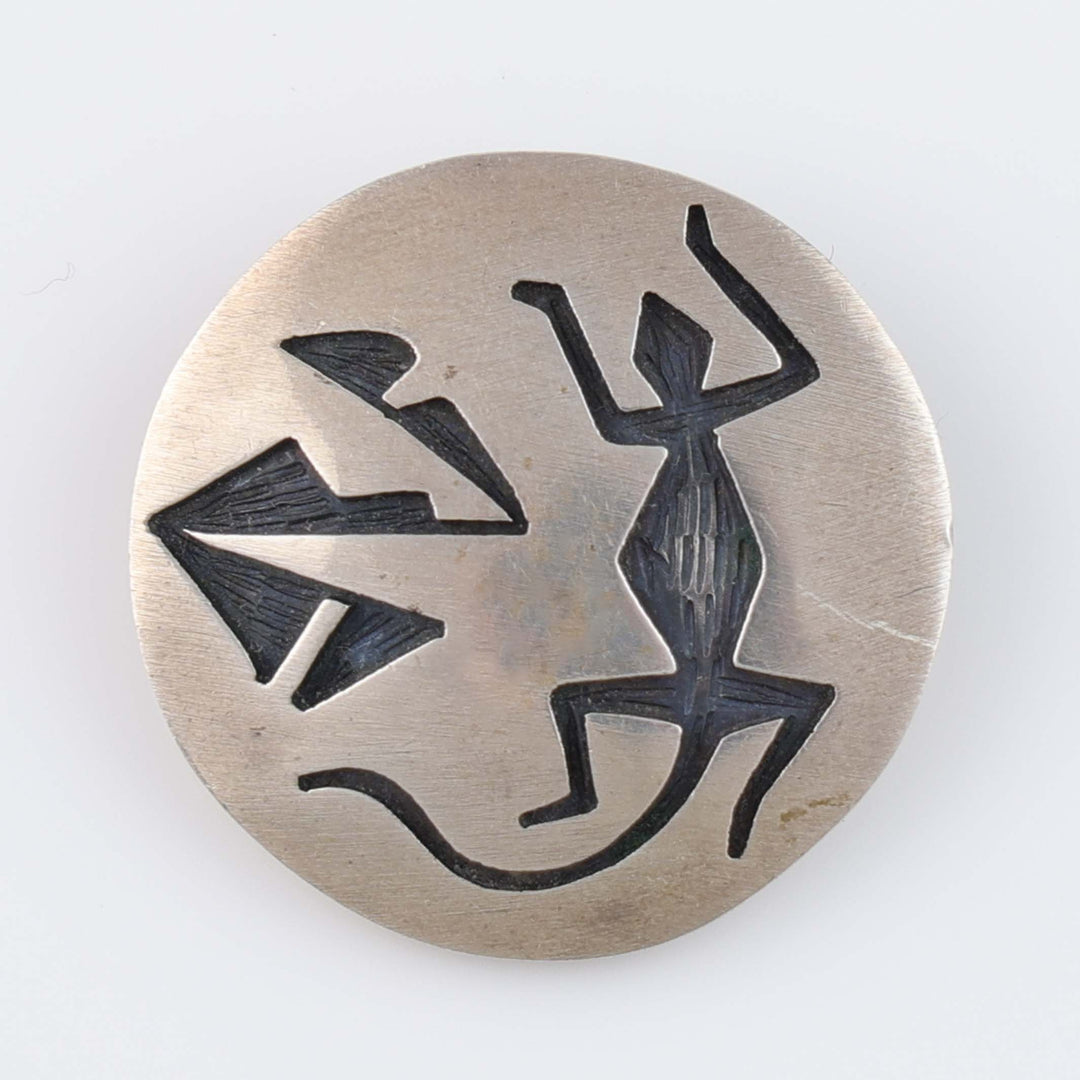 1980s Hopi Lizard Pendant