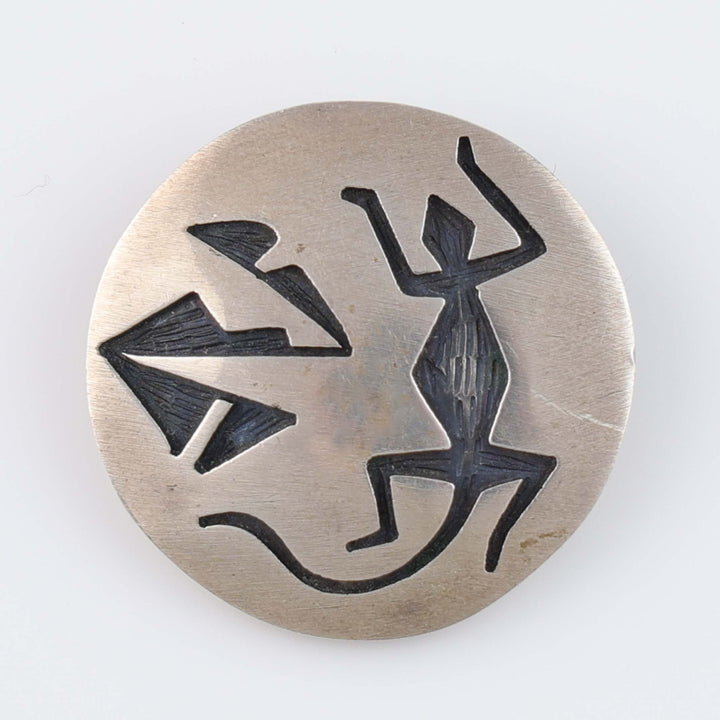1980s Hopi Lizard Pendant