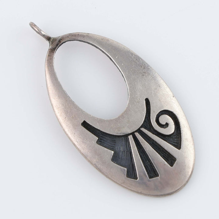 1970s Hopi Overlay Pendant