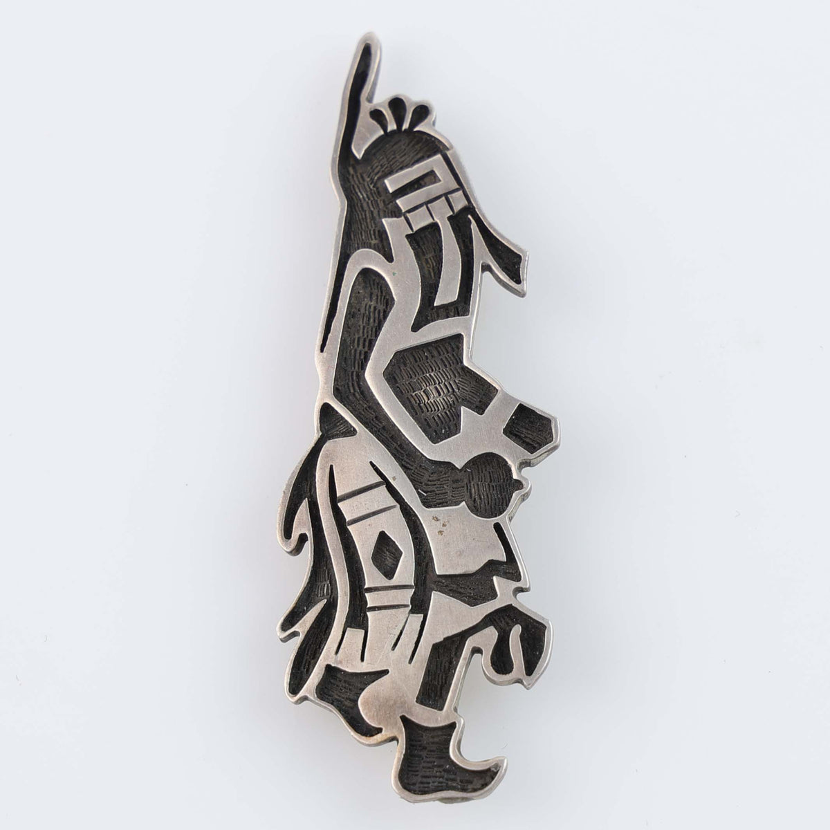 1980s Hopi Longhair Kachina Pin