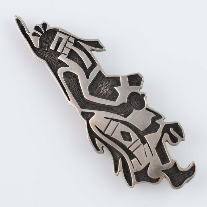 1980s Hopi Longhair Kachina Pin