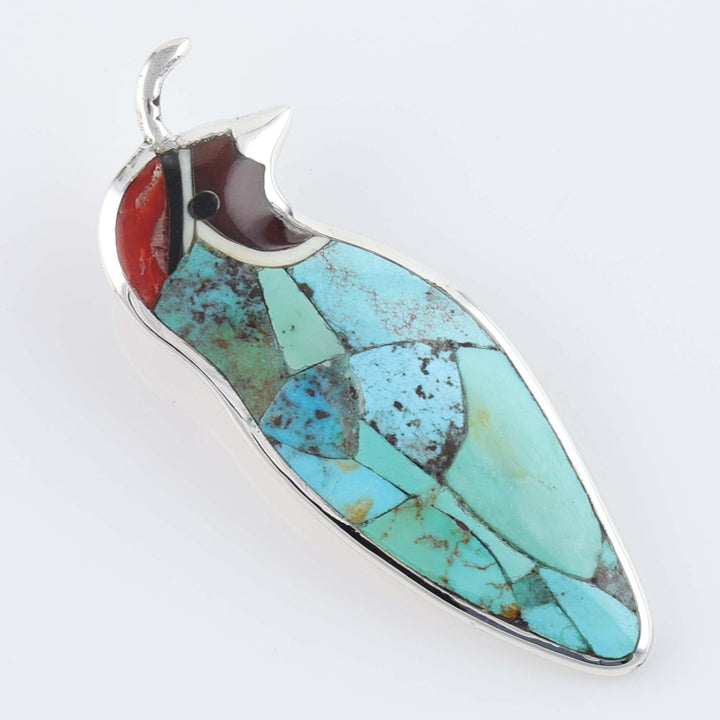 Zuni Quail Pendant